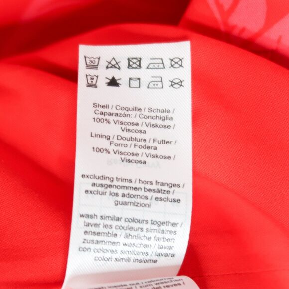 Bravissimo Womens Short Dress Size 14 Pink Tropical Print Sleeveless - Picture 6 of 10